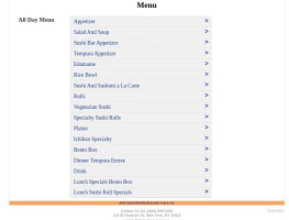 Cocoa West Chocolatier Cardápio