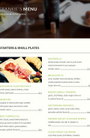 Frankie's Italian Kitchen & Bar Carte