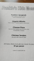 Frankie's Italian Kitchen & Bar Carte
