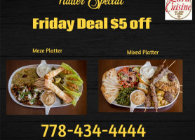 Lara Cuisine Cafe & Bistro Carta