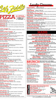 Cat & Fiddle Pub menu