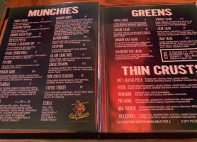 Cat & Fiddle Pub menu