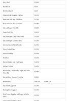 Golden Phoenix Buffet Carte