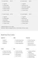 Golden Phoenix Buffet Carte