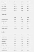 Golden Phoenix Buffet Carte