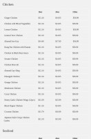 Golden Phoenix Buffet Carte