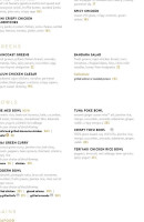 Merchant Tavern menu