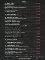 Chhouk Tep menu