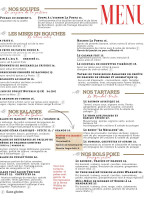 La Posta Cafe Bistro Carta