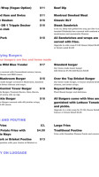 Bistro 26 menu