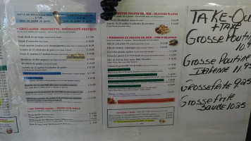 Labelle Epoque menu