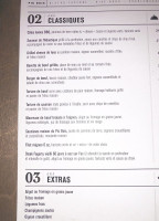 Labelle Epoque menu