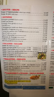 Labelle Epoque menu
