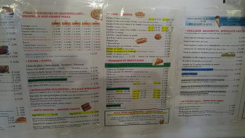 Labelle Epoque menu