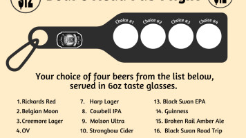 The Boars Head menu
