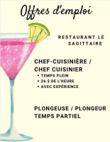 Le Sagittaire Enr Cardápio