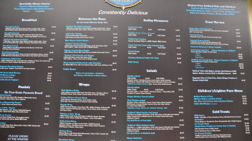 Rob's Lighthouse Eatery menu