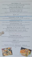 The Railside (chase Bc) menu