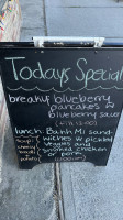 Treehouse menu