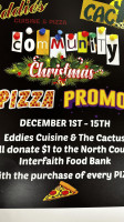 Eddie's Cuisine and Pizza Carta