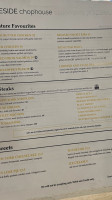 Lakeside Chophouse Carte