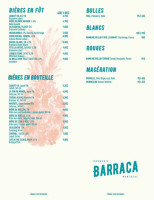 Barraca Rhumerie & Tapas Carte