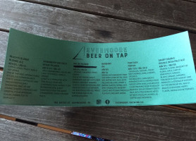 Evermoore: Island Dining Brewing Carta