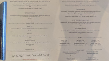 Platform Espresso Speisekarte