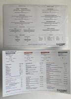 Platform Espresso Speisekarte