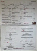 Platform Espresso Speisekarte