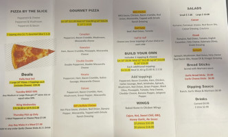 Papa Ed's Pizza More menu