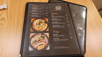 Ga-on Sushi Kelowna menu
