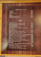 Ga-on Sushi Kelowna menu