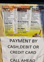 Danny's Fish Chips Cardápio