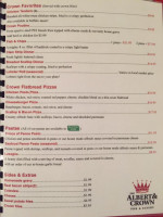 The Albert Crown Pub Carta