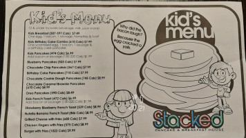 Stacked Pancake Breakfast House Ajax menu