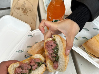 Bear Steak Sandwiches