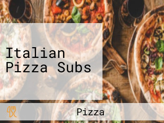 Italian Pizza Subs