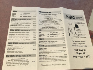 Kibo Japanese Grill Cafe