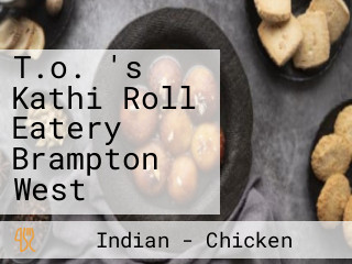 T.o. 's Kathi Roll Eatery Brampton West