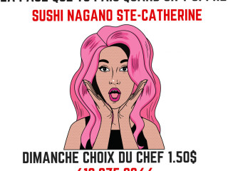 Sushi Nagano Sainte-Catherine