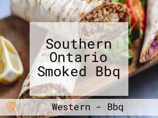 Southern Ontario Smoked Bbq