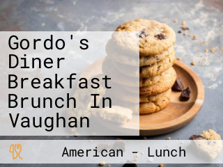 Gordo's Diner Breakfast Brunch In Vaughan