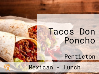 Tacos Don Poncho