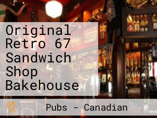 Original Retro 67 Sandwich Shop Bakehouse