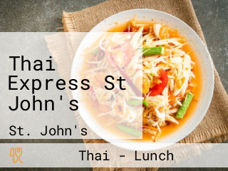 Thai Express St John's