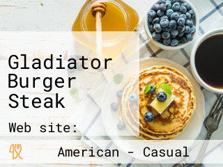 Gladiator Burger Steak