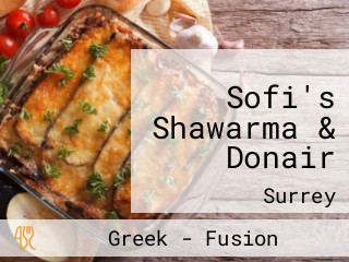 Sofi's Shawarma & Donair