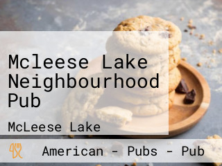 Mcleese Lake Neighbourhood Pub