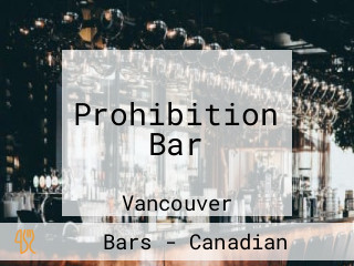 Prohibition Bar
